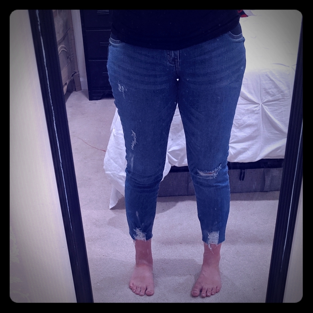 indigo blue Maternity jeans size small